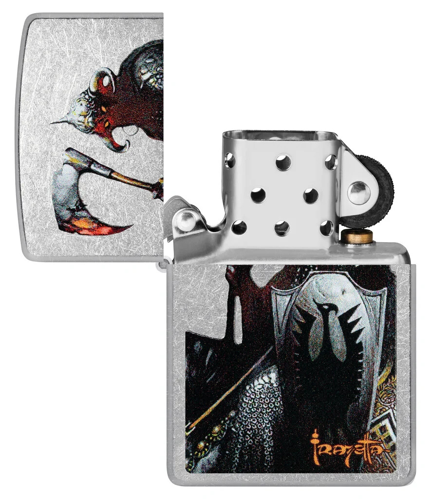 Zippo Frank Frazetta Death Dealer Street Chrome 46161 | eBay