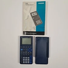 Texas Instruments TI-81 Graphing Calculator With Cover and Manual  Used