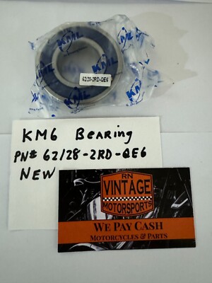 KML Wheel Bearing Part # 62/28-2RD-QE6 New