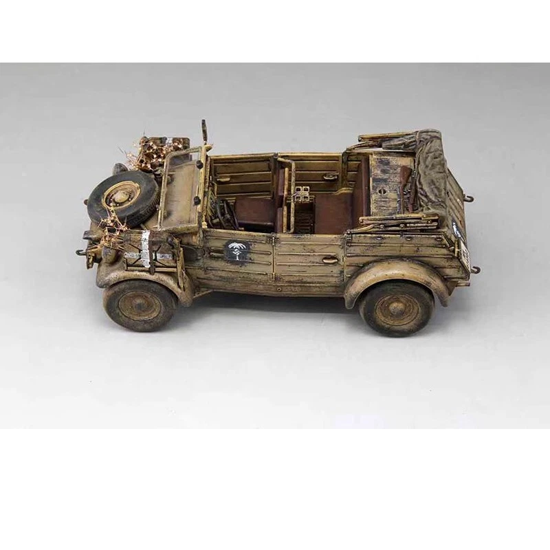 Camión de cañón alemán 82 1/35 Wehrmacht 21ª División Blindada Norte de África 1943 Foto 4 de 4