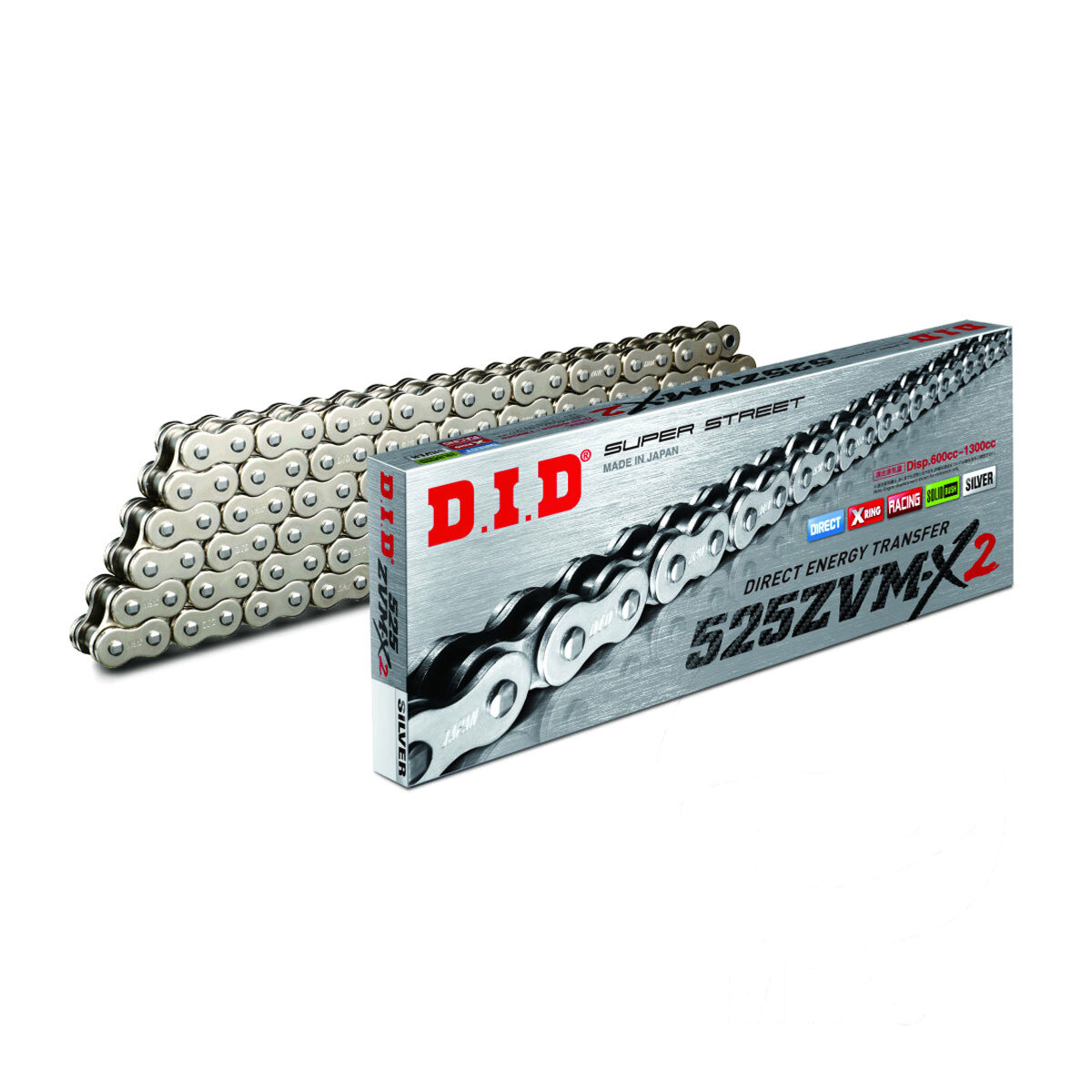 Cadena Transmisión DID X 525ZVMX2/114 Para Kawasaki 1000 ZX10R