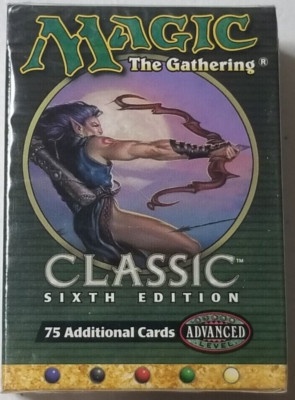 Magic the Gathering Sixth Edition 6th Tournament Pack Starter Sealed Deck MTG