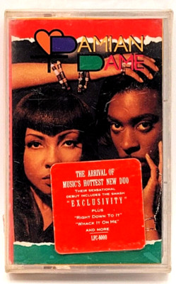 DAMIAN DAME - SELF TITLED - R&B NEW JACK SWING CASSETTE - SEALED! 1991 LEFACE