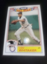 1987 Topps All-Star Lou Whitaker #14 Detroit Tigers 1986