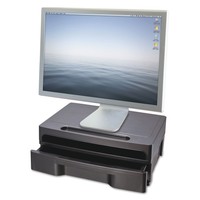 Officemate Monitor Stand With Drawer 13 1/8 X 9 7/8 X 5 Black 22502 on sale Officemate Monitor Stand With Drawer 13 1/8 X 9 7/8 X 5 Black 22502 on sale