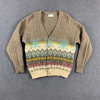 United Colors Of Benetton Pull Cardigan Homme, Pied De Poule Noir Et Blanc Et Rouge 29 L, XXL