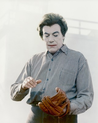 Batman Cesar Romero as Joker in prison uniform with baseball glove 8x10 Photo | eBay