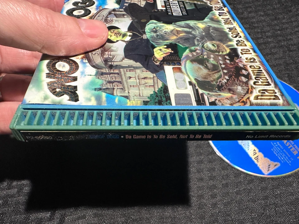 Snoop Dogg Da Game Is To Be Sold Not To Be Told CD Orig. 1998 No Limit P2 50000 - Image 2 of 2