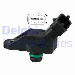 DELPHI PS10186 Air Pressure Sensor, height adaptation OE REPLACEMENT - Picture 1 of 5