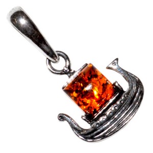 1-25g-Authentic-Baltic-Amber-925-Sterling-Silver-Pendant-Jewelry-N-A1607