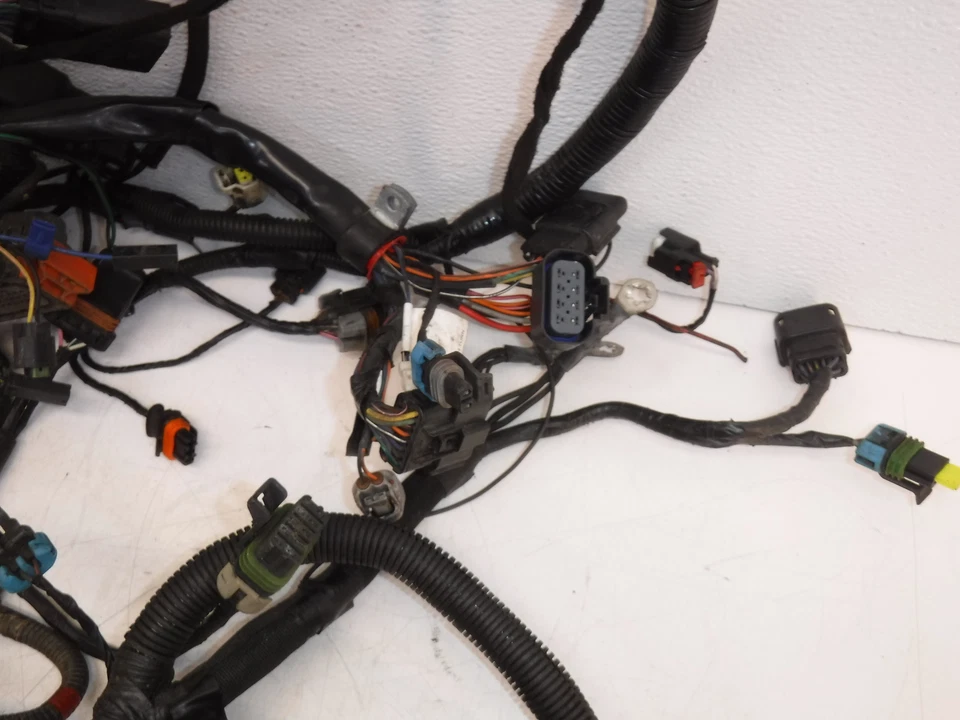 2015 victory cross country MAIN ENGINE WIRING HARNESS MOTOR WIRE LOOM - Image 3 of 4