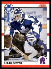1990-91 Score Canadian Allan Bester Toronto Maple Leafs #27