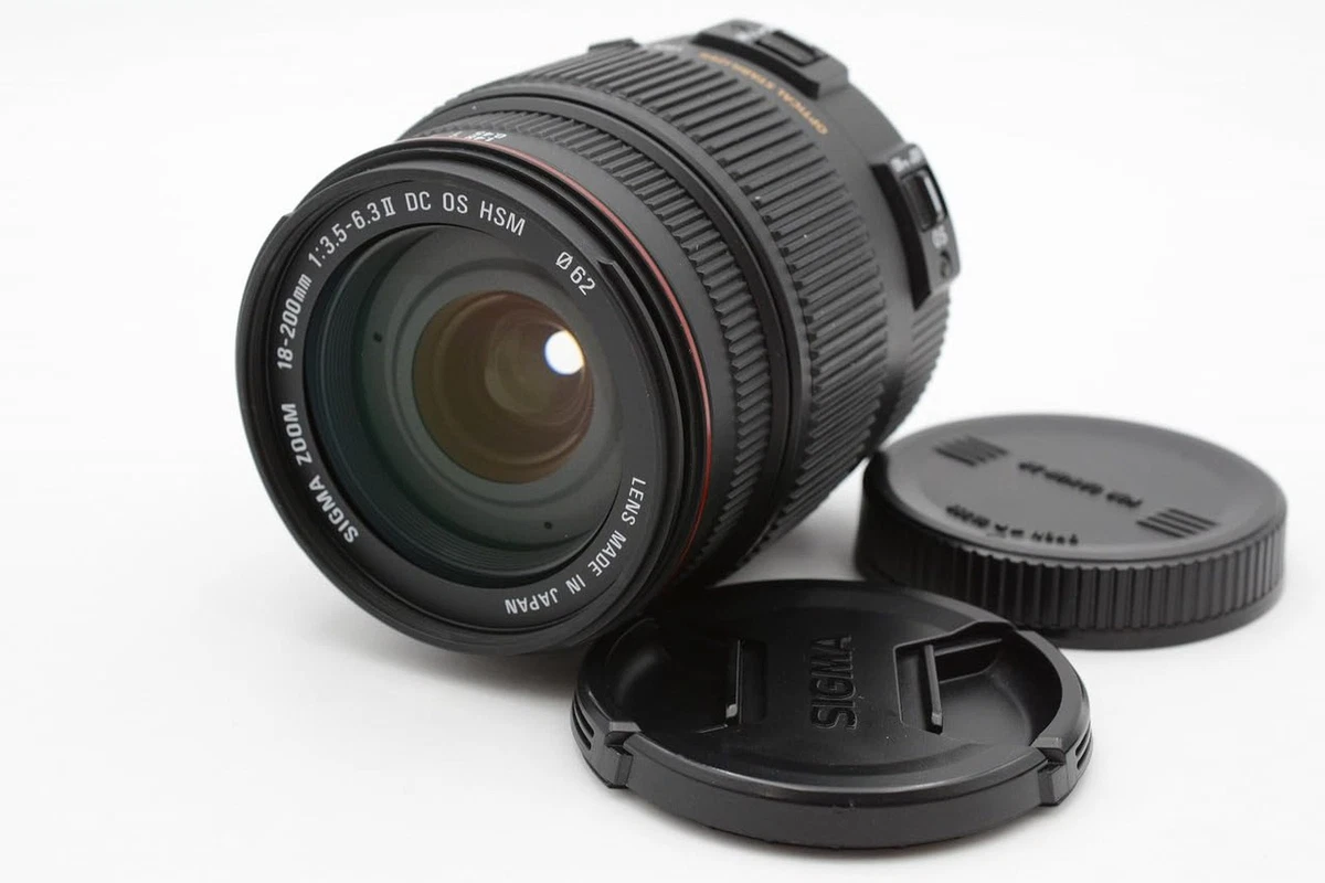 Sigma 18-200mm Focal Camera Lenses for sale | eBay