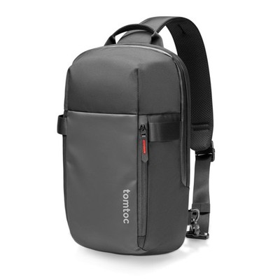 tomtoc 7L Sling Backpack Crossbody Bag for S 13-14 inch MacBook, Black 