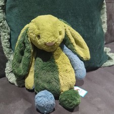 Bashful Patchwork Basil Bunny Jellycat | Jelly Journal