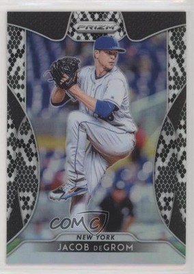 2019 Panini Prizm Snakeskin Prizm 35/50 Jacob deGrom #20 4wv