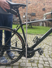Specialized Allez Rennrad schwarz/weiß Rennlenker Flaschenhalter Felgenbremse