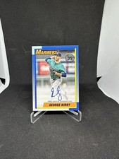 Topps Baseball 2025 George Kirby Mariners 1990 On Card Auto #90A-GK