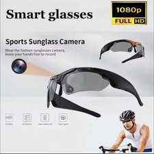 HD 1080P Camera Glasses Eyeglass 32GB Eyewear DVR Video Recorder Outdoor Biking