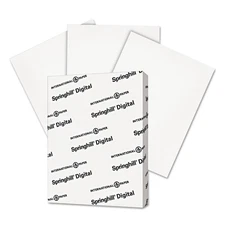 White 8.5” x 11” Cardstock Paper, 110lb, 199gsm, 250 Sheets (1 Ream) – Premiu...