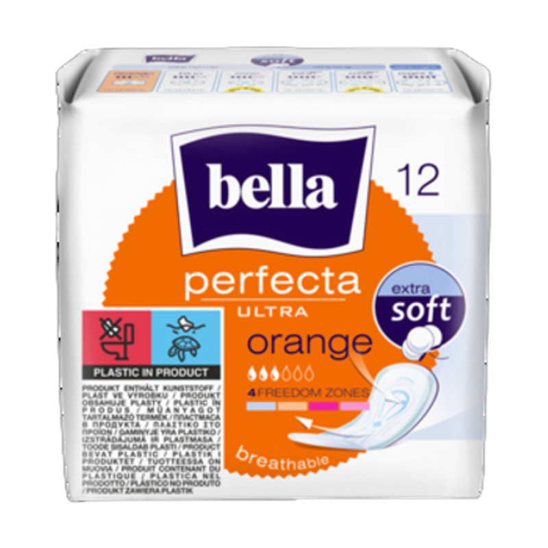 5900516305222 Podpaski Bella Perfecta Ultra Orange extra soft 12szt Bella 2990₽