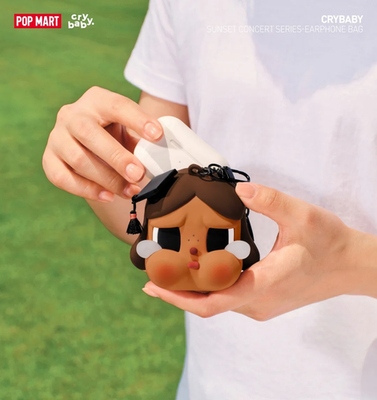 AUTHENTIC CRYBABY SUNSET CONCERT SERIES EARPHONE CASE HOT CUTE TOY