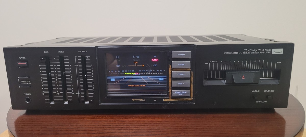 Sansui A-1230P Stereo Integrated Amplifier. | eBay