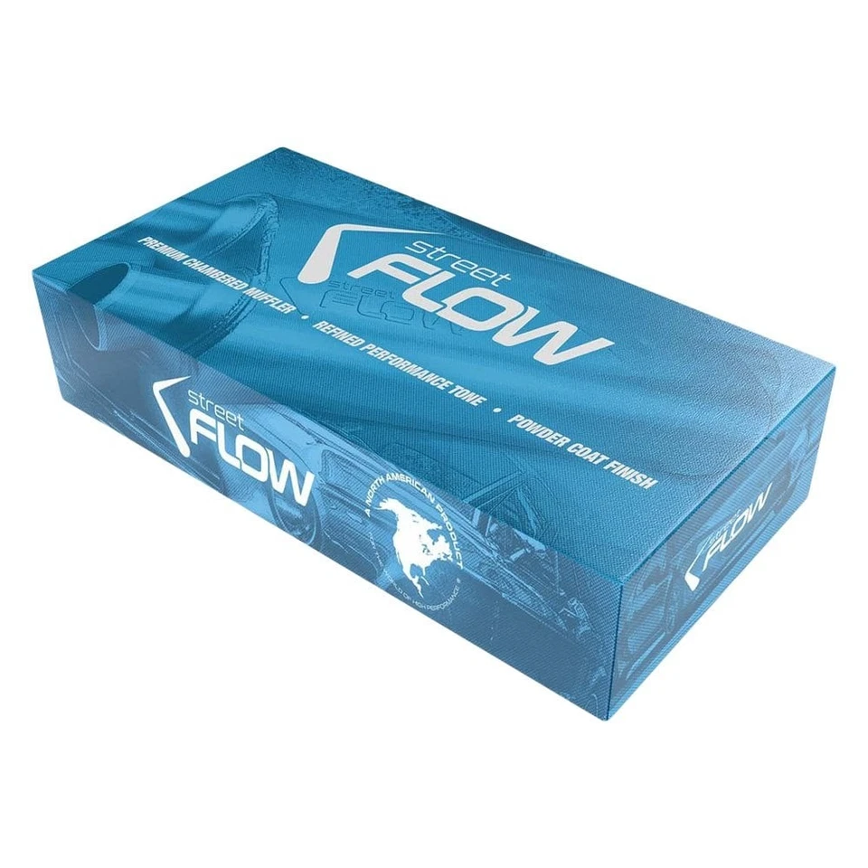 For Chevy Silverado 3500 01-06 Aluminized Steel Oval 3 Chamber Exhaust Muffler Foto 3 de 4