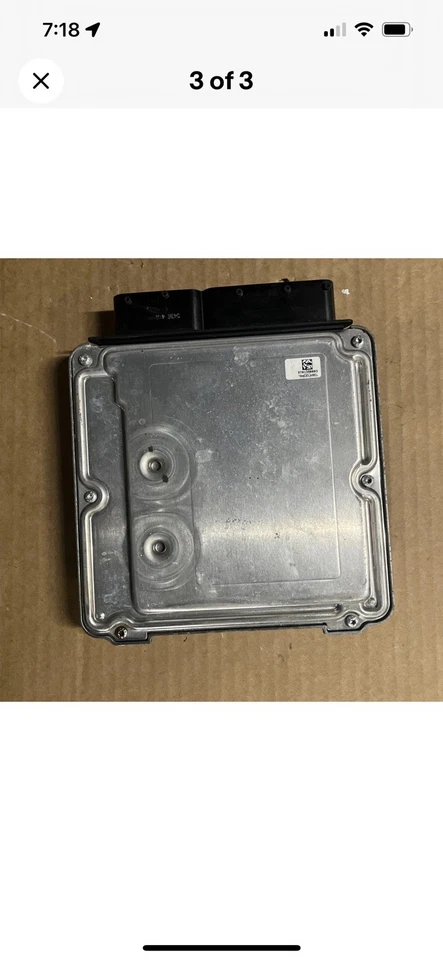 Audi Q7 V6 2007 3,6 L ECU ECM PCM módulo motor unidad informática # 03H906032BG Foto 3 de 3