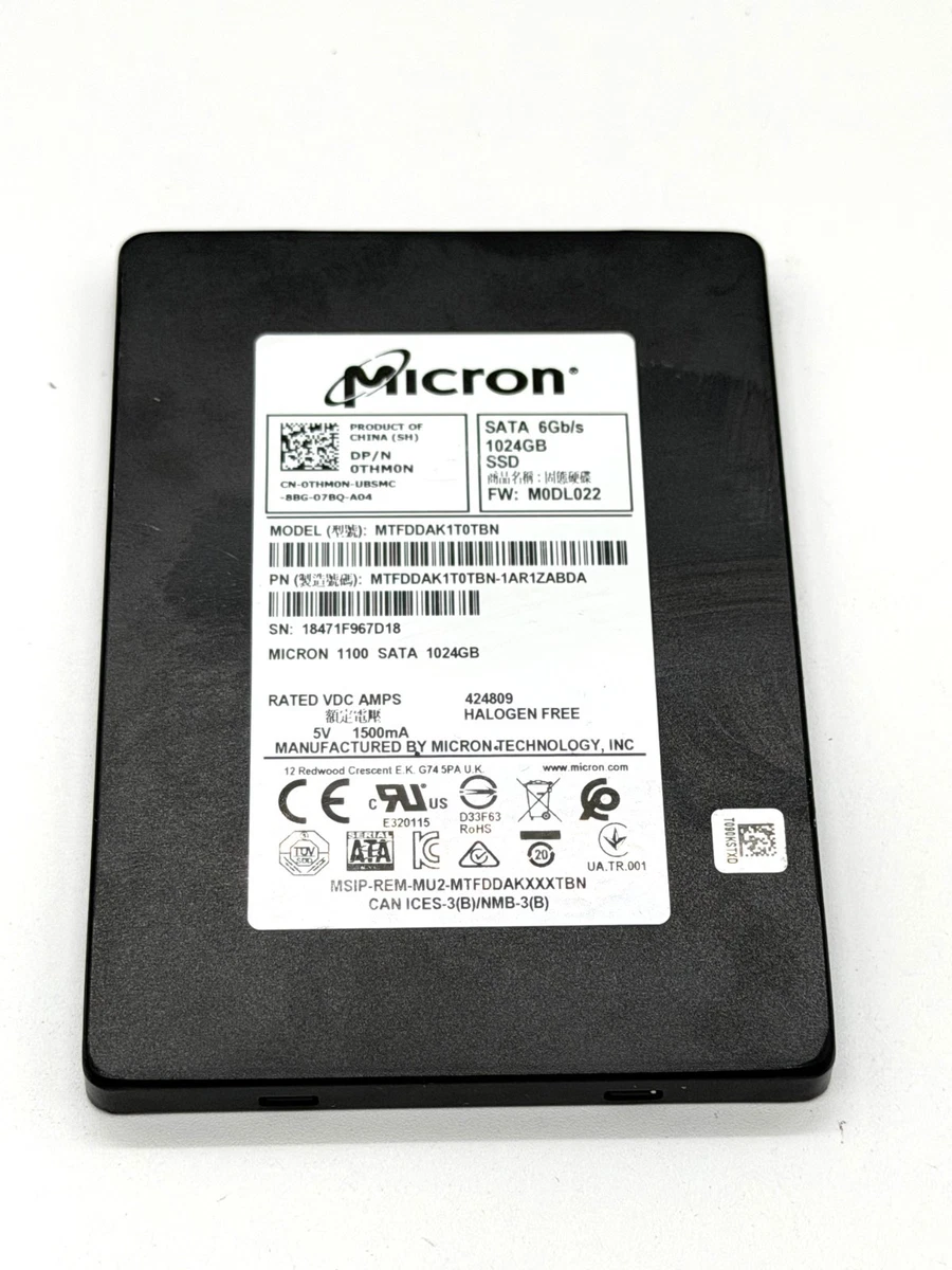Micron 1 TB Internal Solid-State Drives for sale | eBay