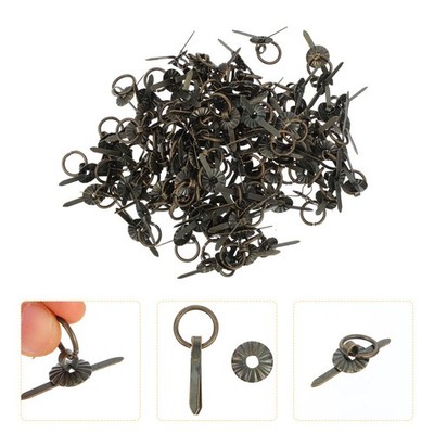 100PCS Ring Pull Griff Retro Geschenk Fall Box dekorative Griff Schublade Ring