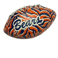 Vintage Chicago Bears NFL Hutch Z Ball Zubaz Football 11 1/2” Long