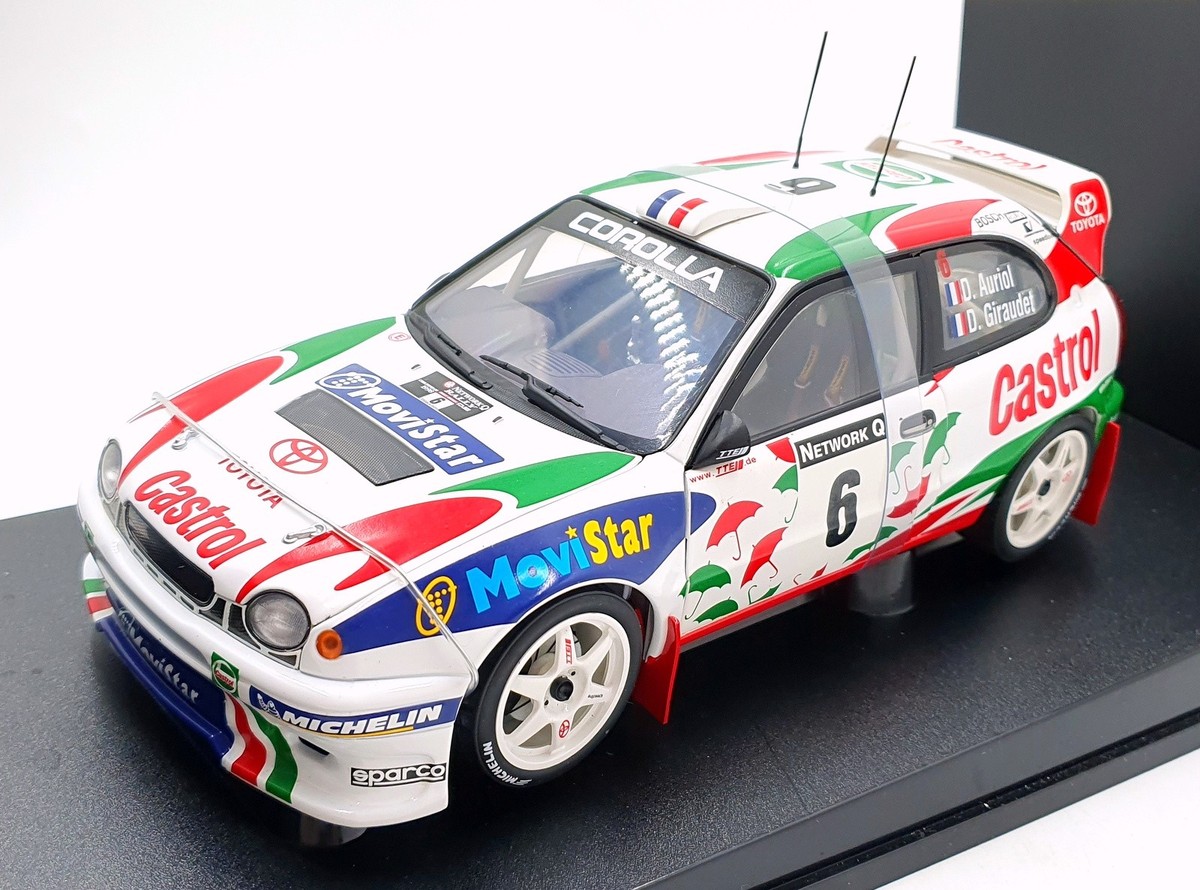 Autoart 1/18 Scale Diecast 80023 - Toyota Corolla WRC Rally Great