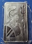 A The Royal Mint 10oz Silver Britannia Bar in Plastic