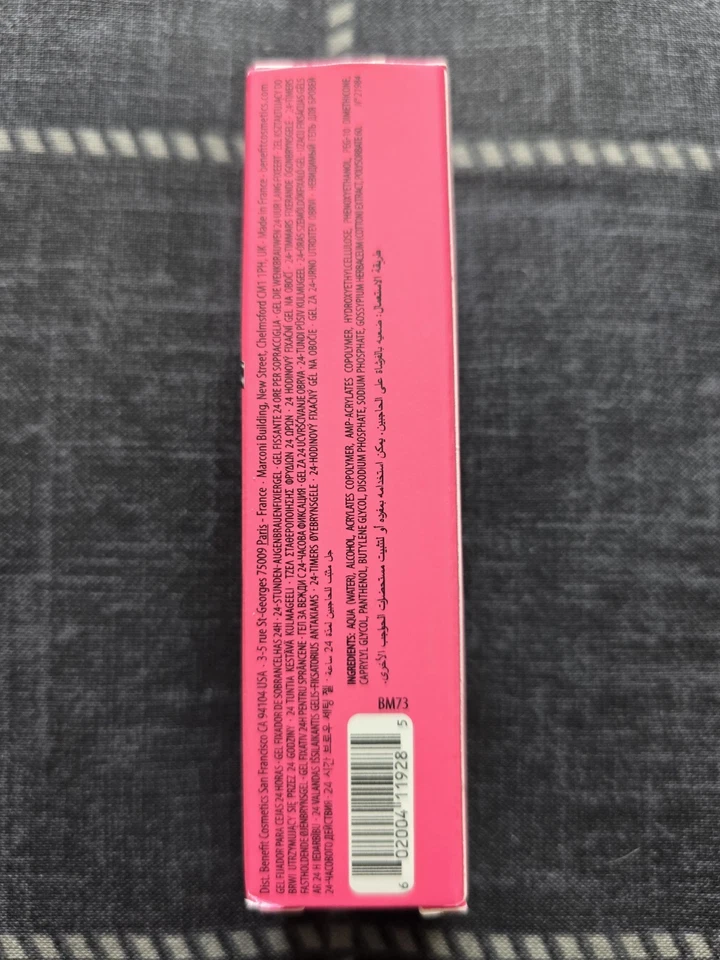 Benefit 24-HR Brow Setter Clear Eyebrow Gel Mini 3.5ml - Brand New - Image 3 of 4