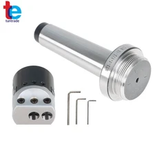Universal MT3-M12 ，2" Boring Head+Taper Shank Kit For Lathe Milling Tool