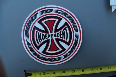 Independent Skateboard Trucks Built To Grind Z9C Vintage Skateboarding STICKER
