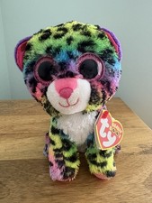 Bear Cuddly TY Beanie TOY Dotty Leopard 15cm Soft Plush Toys Teddy Kids w tags