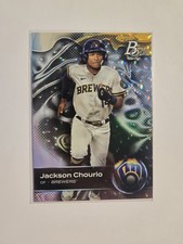 2023 Bowman Platinum Top Prospects Jackson Chourio Ice Foil SP 🔥 Brewers