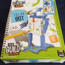 Science Club Solar Bot Solar-Powered Robot STEM Educational Kit Age 8 12-0783