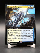Biorganic Carapace Magic The Gathering Spider-Man Rare Extended Art #269