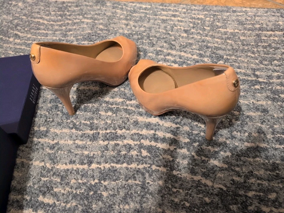 Tacones STUART WEITZMAN Sierra Adobe Aniline nw15830 talla 7,5 m gran forma Foto 4 de 4