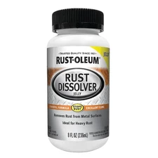 Rust Oleum Rust Dissolver Jelly 8 Fl Oz Fast Acting Easy No Scrub Rust Remover