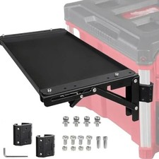 Mesa organizadora de herramientas de embalaje para Milwaukee de metal de alta resistencia plegable magnética