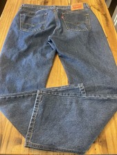 Levis 514 Modern Straight Fit Mens Size 34X30 Zip Fly Denim Blue Jeans 005143033