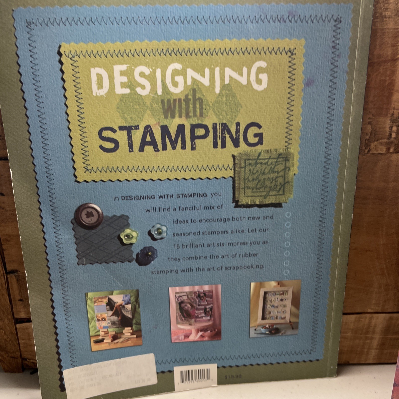 как выглядит Rubber Stamping Ideas, Designing, And Project Book Lot фото