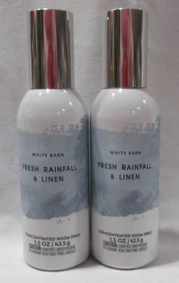 #ad #ad White Barn Bath amp; Body Works Concentrated Room Spray 2 FRESH RAINFALL amp; LINEN $37.00