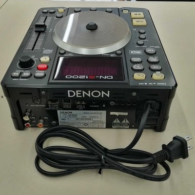 DENON DN-S1200 DJ Multi Player Digital Turntable Controller