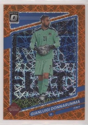 2021-22 Panini Donruss Road to Qatar 15/49 Gianluigi Donnarumma #77 n0c