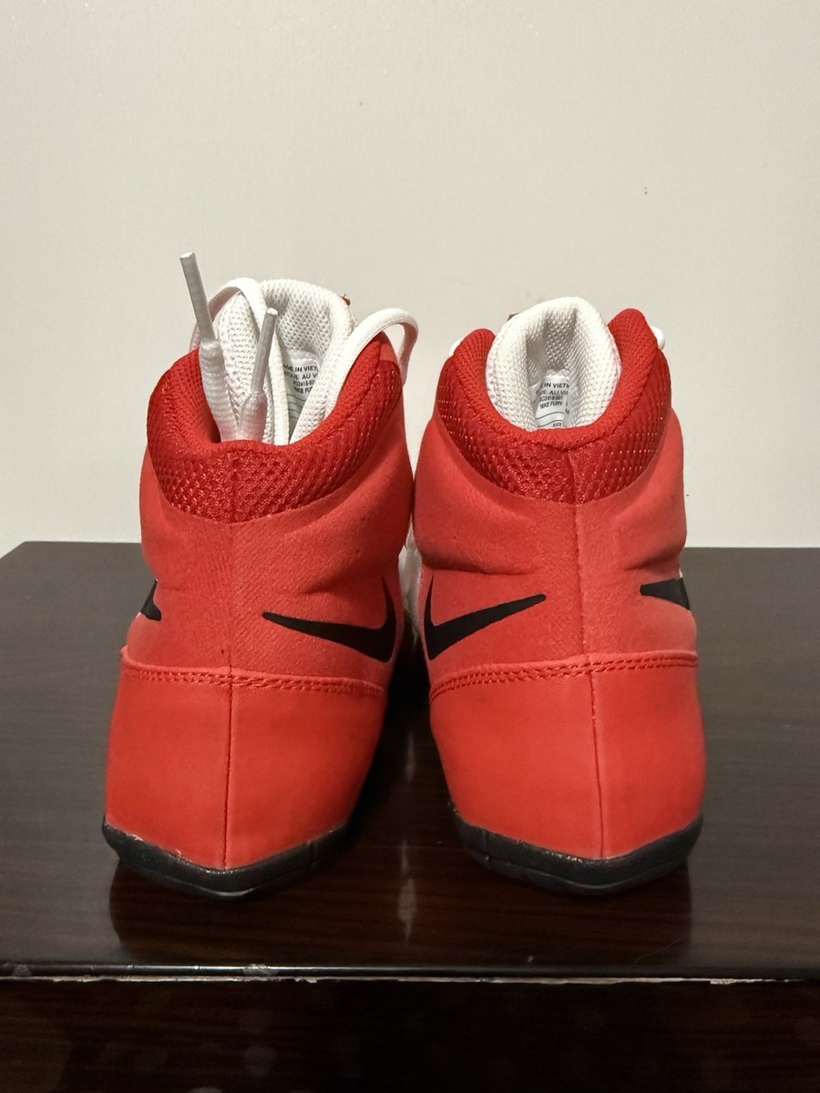 Nike Fury Red White Chicago Jordan 1 Boxing Shoes AO2416-601 Men\'s Sizes Nike Fury Red Chicago Jordan 1 Boxing Shoes AO2416-601 Men main image 4